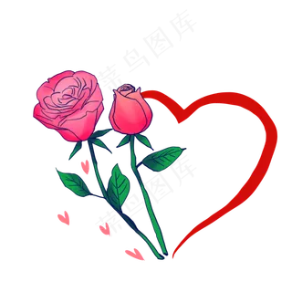 玫瑰爱情花朵