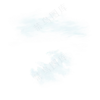 白色天气云朵免抠