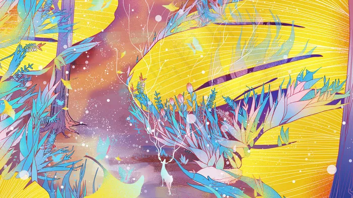秋之物语 秘境起源(2880X1620(DPI:300))psd模版下载