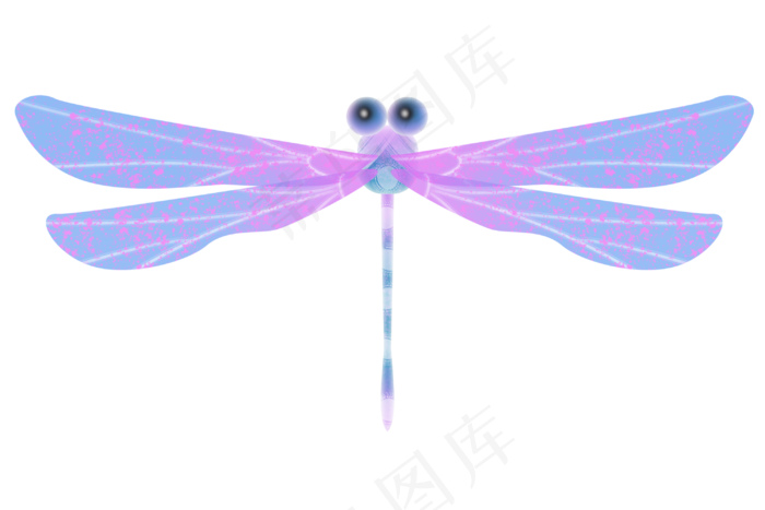 野外梦幻蜻蜓昆虫