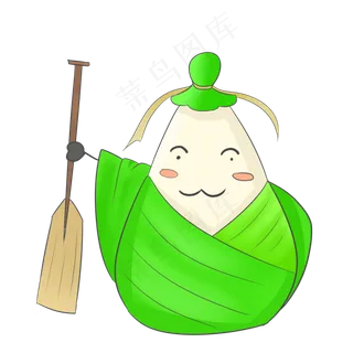 端午可爱粽子拟人图案