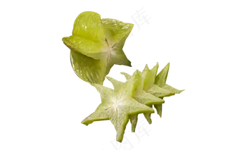 切开的杨桃水果食物