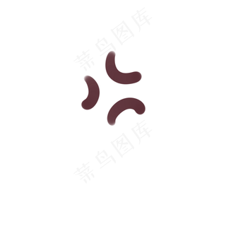 生气的表情符号,免抠元素