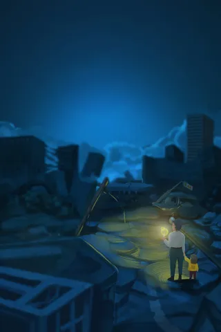 地震灾害手牵手渡难关