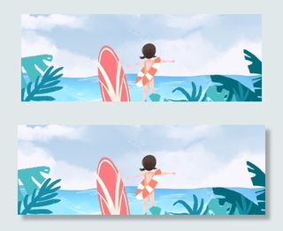 看海的女孩banner