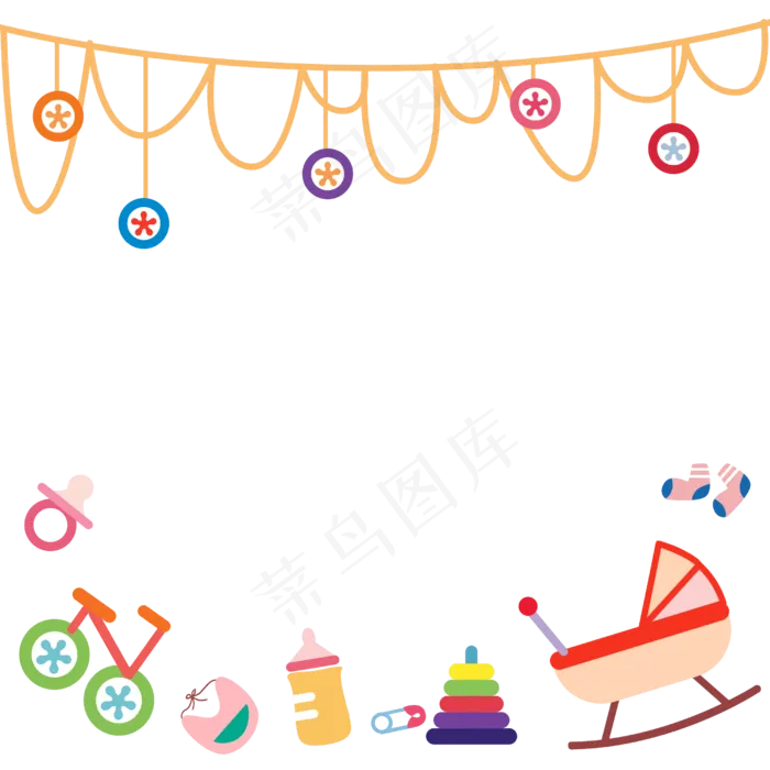 婴儿玩具用品(2500X2500(DPI:300))psd模版下载