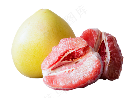 红心的蜜柚,免抠元素
