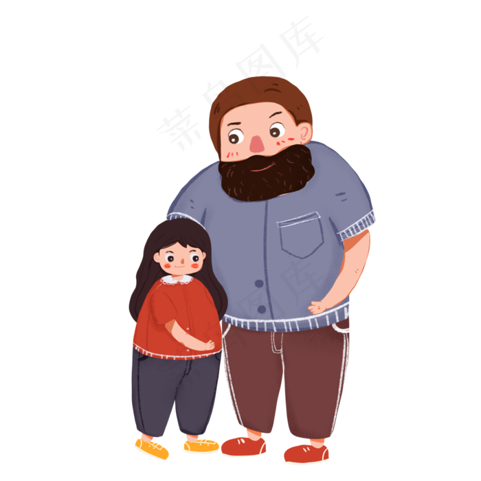 父亲节主题人物素材