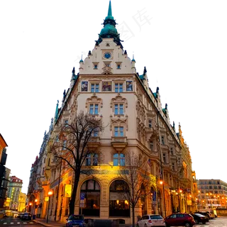 欧式城市建筑,免抠元素