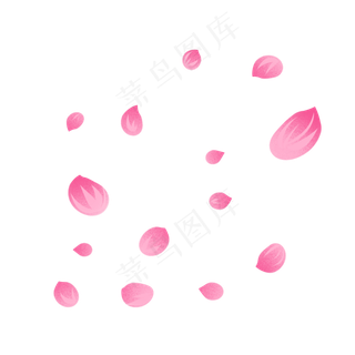 玫瑰花瓣玫粉