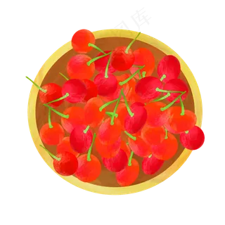 红色水果樱桃