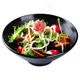 彩色沙拉,免抠元素