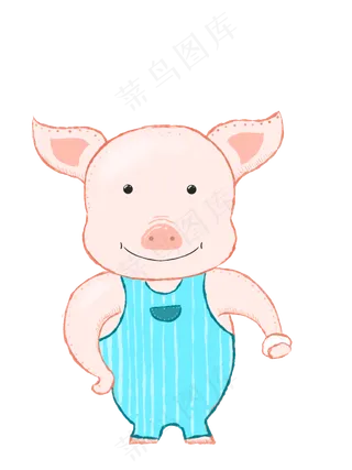 卡通动物装饰素材