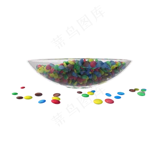 质感巧克力豆png图