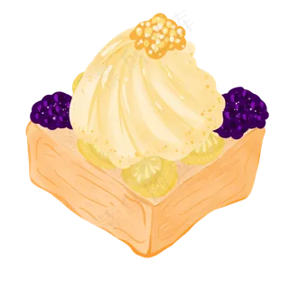 葡萄水果提拉米苏