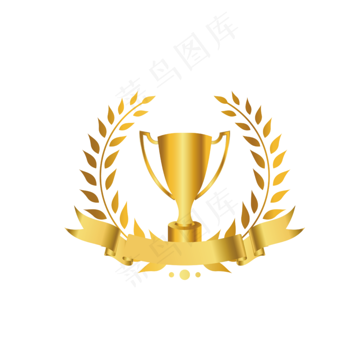 矢量金色获奖勋章,免抠元素(2480*2480px 300 dpi )ai矢量模版下载