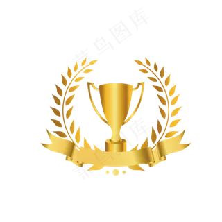 矢量金色获奖勋章,免抠元素