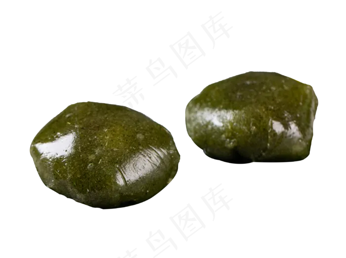 两个美食青团