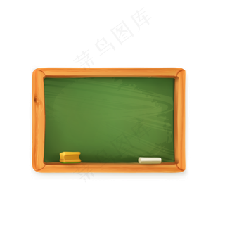 暑假毕业季黑板卡通矢量图,免抠元素
