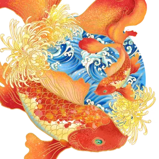 国潮锦鲤 国潮锦鲤