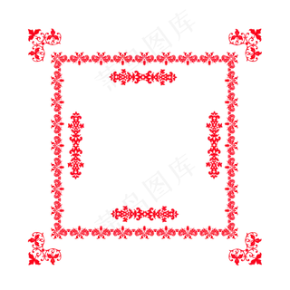 边框唯美图案元素,免抠元素