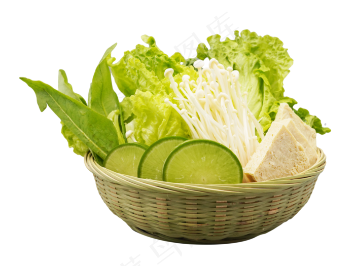 食物蔬菜豆腐金针菇(3508X3508(DPI:300))