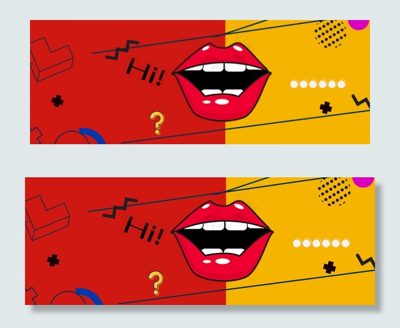 简约红色辩论演讲比赛背景