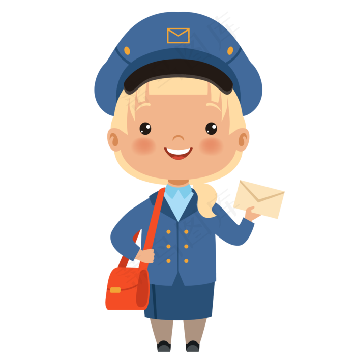 六一儿童节小小邮递员