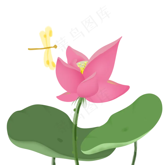 png格式的水墨荷花(2000X2000(DPI:300))psd模版下载