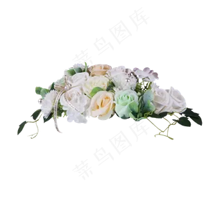 五颜六色的花店鲜花素材,免抠元素