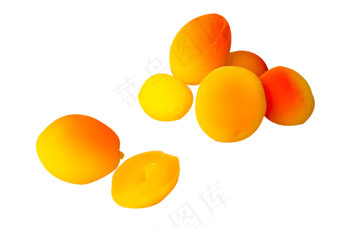 一堆新鲜水果黄桃(1000X667(DPI:300))psd模版下载