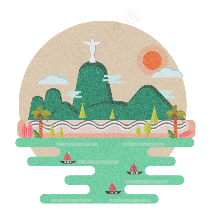 二十四节气春分清明谷雨立夏夏至,免抠元素