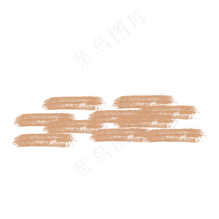 黄沙笔刷刷头免扣素材(2500*2500px 72 dpi )