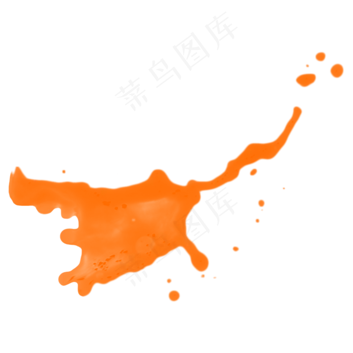 果汁橙汁飞溅,免抠元素(2000X2000(DPI:300))psd模版下载
