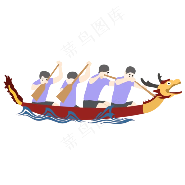 端午节多人赛龙舟(2000X2000(DPI:300))psd模版下载