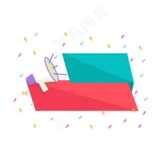 618电商活动促销标签元素