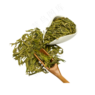 绿色茶叶饮料元素,免抠元素
