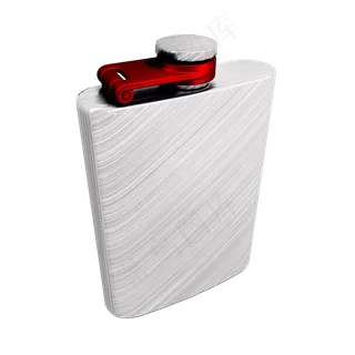 精致便携酒瓶png图