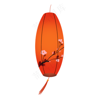 中国风传统红色灯笼