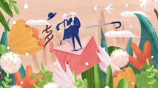 情侣520恋爱爱情配图