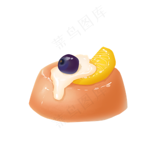 果冻布丁水果味小甜点