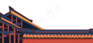 国潮复古中式复古建筑