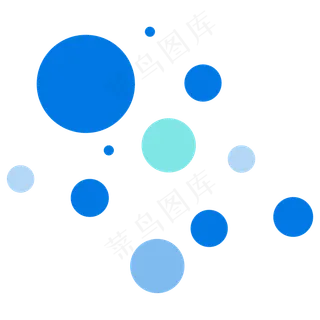 卡通矢量漂浮氛围电商