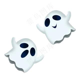 万圣节鬼魂幽灵,免抠元素