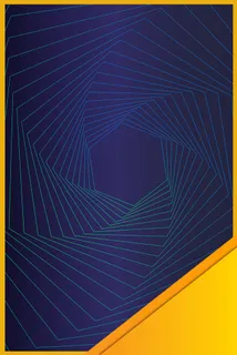 商务渐变科技线条展板