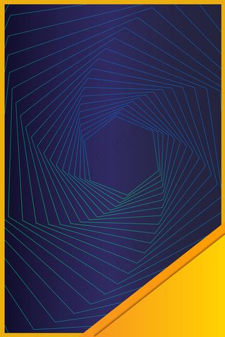 商务渐变科技线条展板