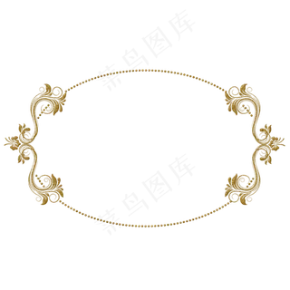 欧式复古边框,免抠元素