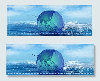蓝色地球梦幻banner