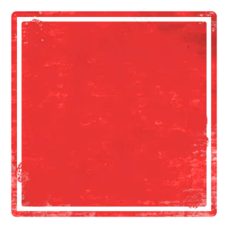 方形红色简约印章边框 方形红色简约印章边框
