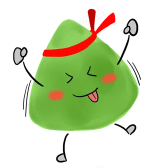 卡通端午节粽子插图